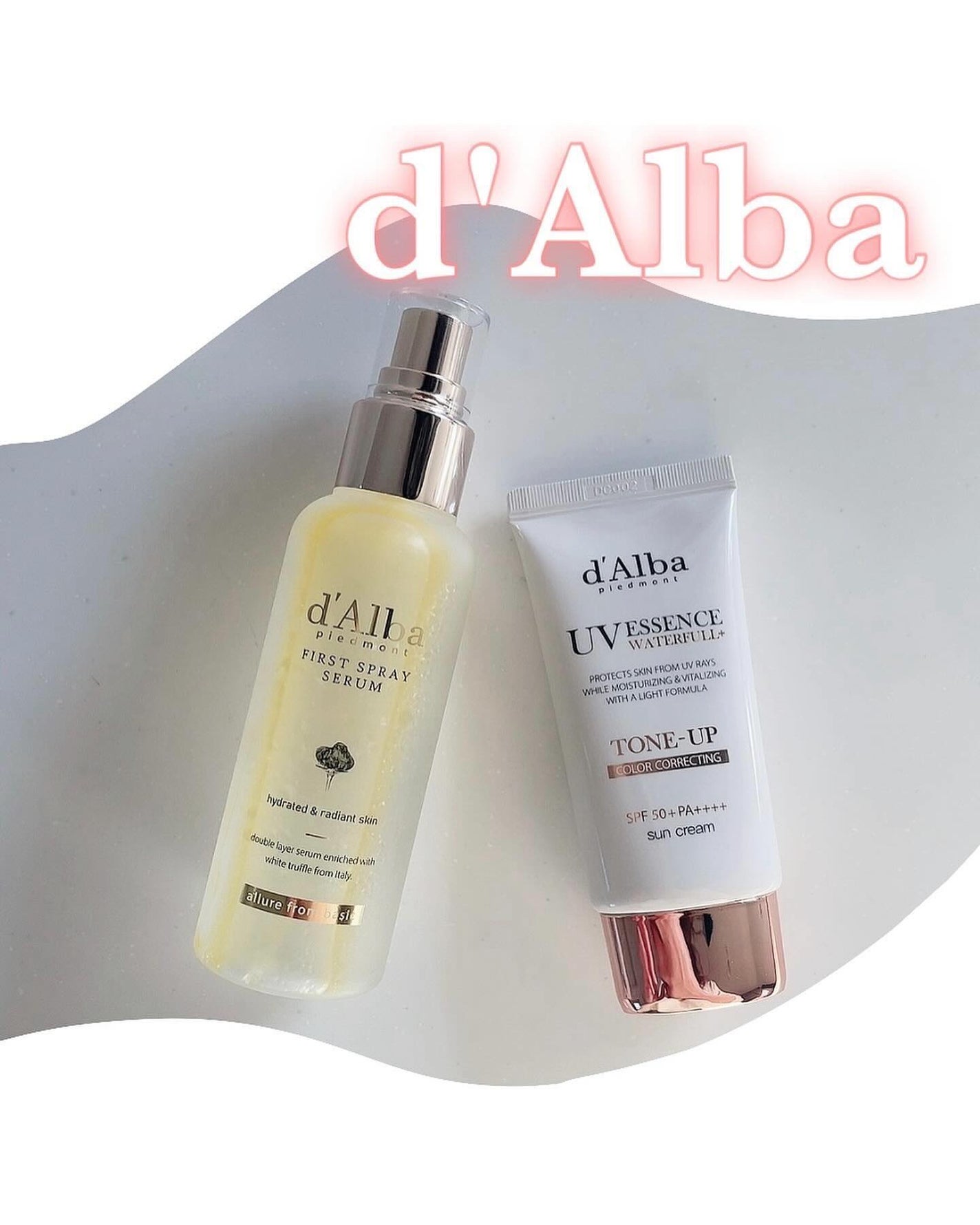 ダルバ ホワイトトリュフファーストスプレーセラム/ダルバ/ミスト状化粧水を使ったクチコミ(1枚目)