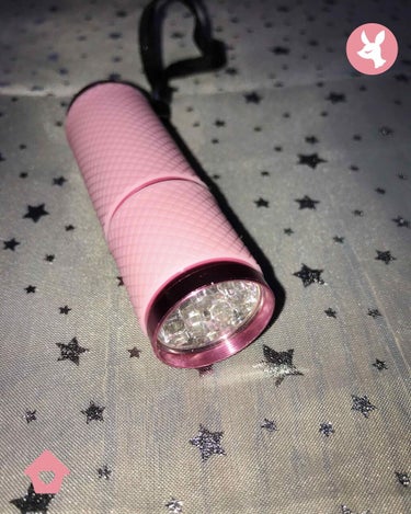 夜光LEDハンドライトAタイプ(9灯)ペン型・ハンディ型 ジェルネイル (ピンク)/Petitor/ネイル用品を使ったクチコミ（1枚目）