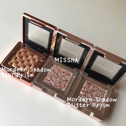 グリッタープリズム シャドウ/MISSHA/グリッターを使ったクチコミ(1枚目)