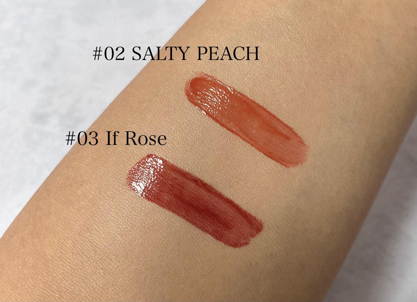 デュイフルウォーターティント/rom&nd/リップティントを使ったクチコミ(2枚目)