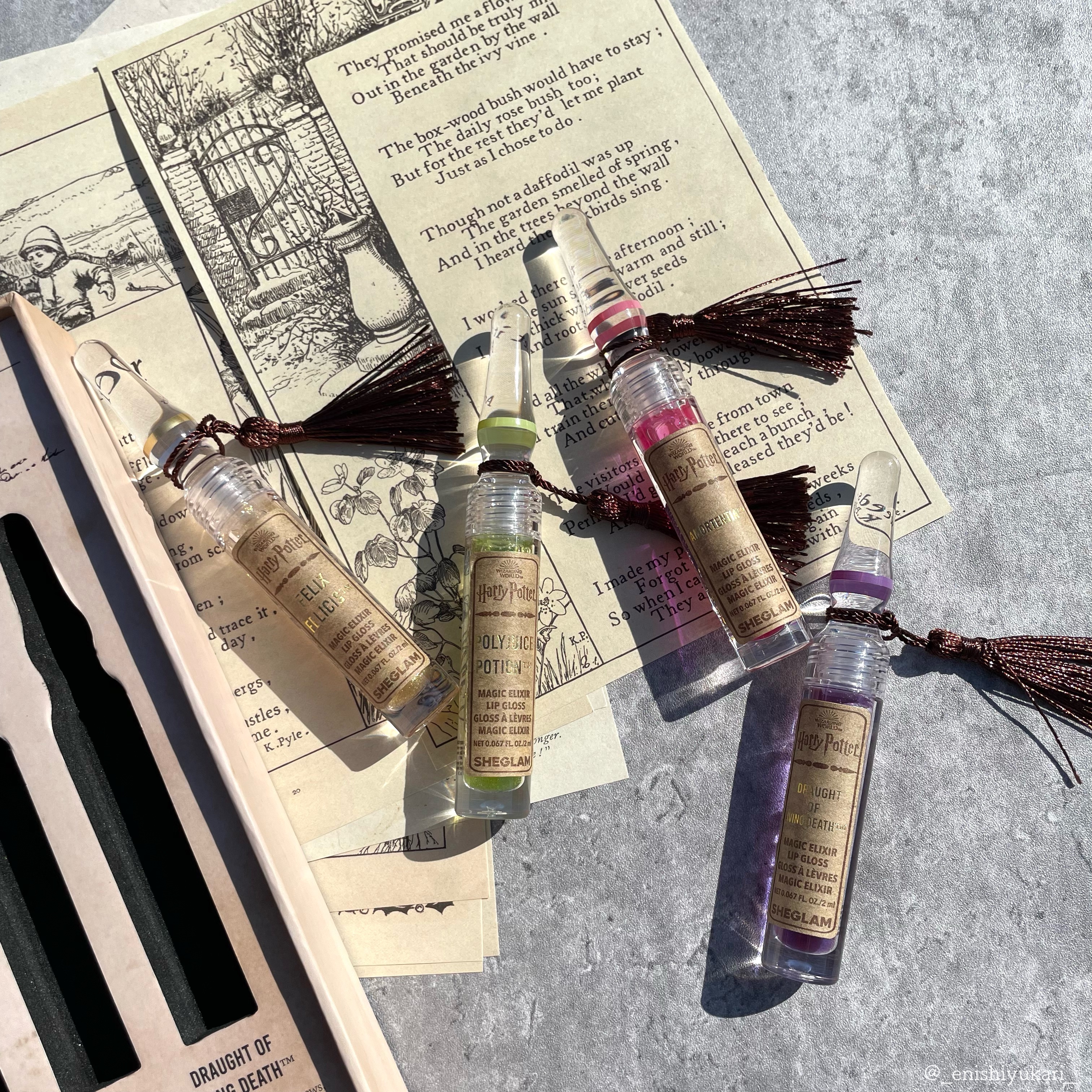 魅惑のブリューリップグロスセット/SHEGLAM/リップグロスを使ったクチコミ（2枚目）