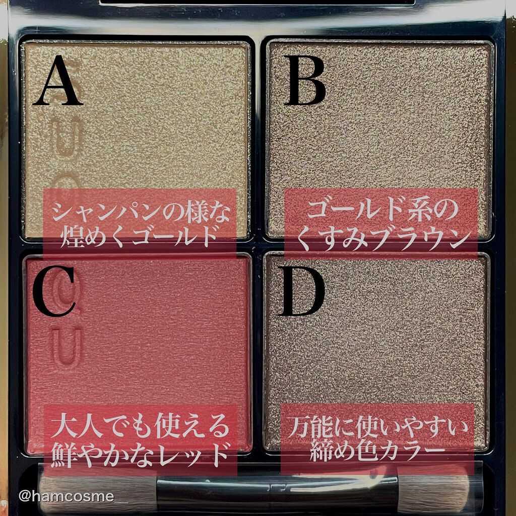 シグニチャー カラー アイズ/SUQQU/アイシャドウパレットを使ったクチコミ(5枚目)