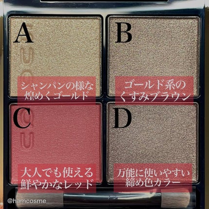 シグニチャー カラー アイズ/SUQQU/アイシャドウパレットを使ったクチコミ(5枚目)