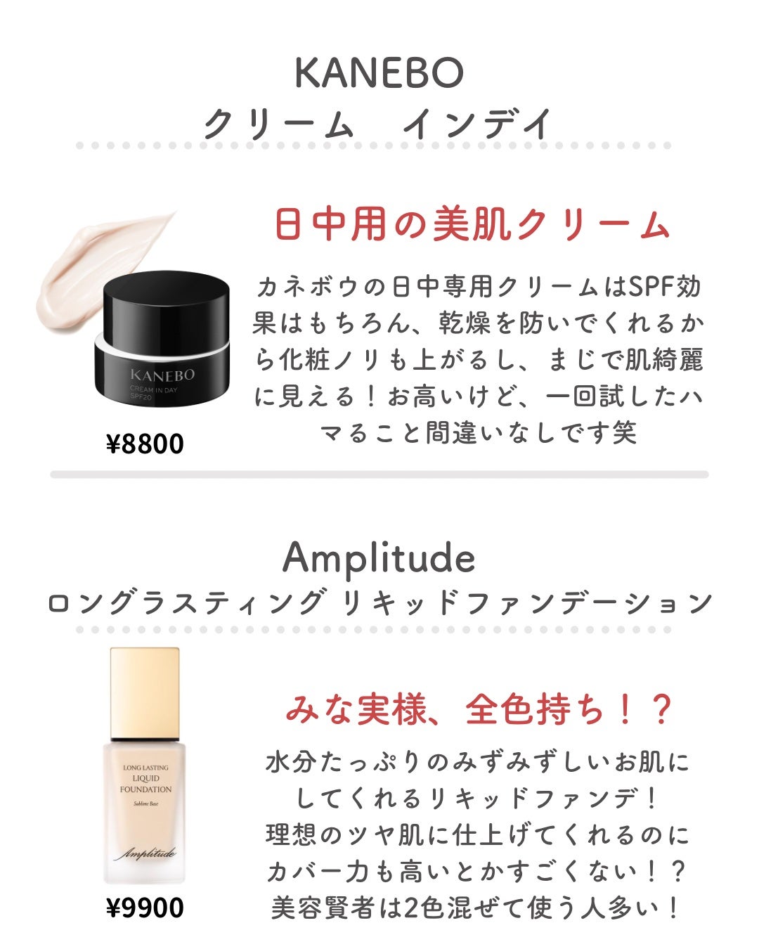 ロングラスティング リキッドファンデーション/Amplitude/リキッドファンデーションを使ったクチコミ(4枚目)