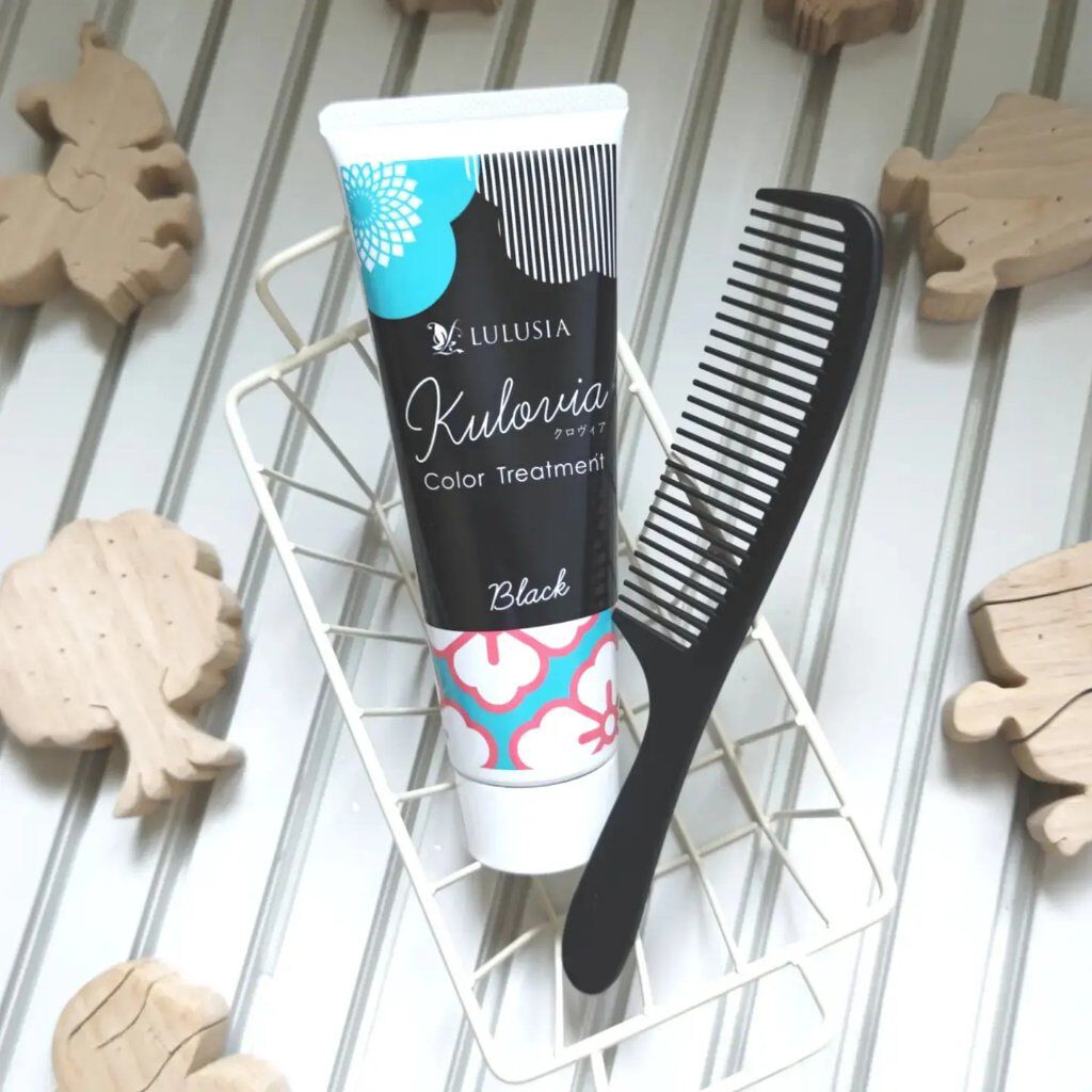 クロヴィア カラートリートメント ブラック/ルルシア/洗い流すヘアトリートメントを使ったクチコミ（1枚目）