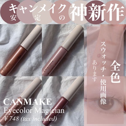 アイカラーマジシャン/キャンメイク/アイシャドウを使ったクチコミ(1枚目)