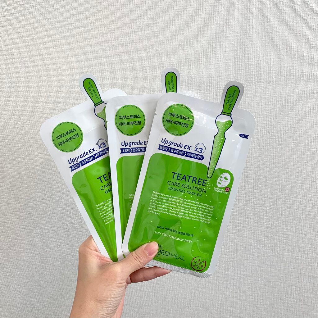 ティーツリーケア ソリューション エッセンシャルマスクEX/MEDIHEAL/シートマスク・パックを使ったクチコミ(1枚目)