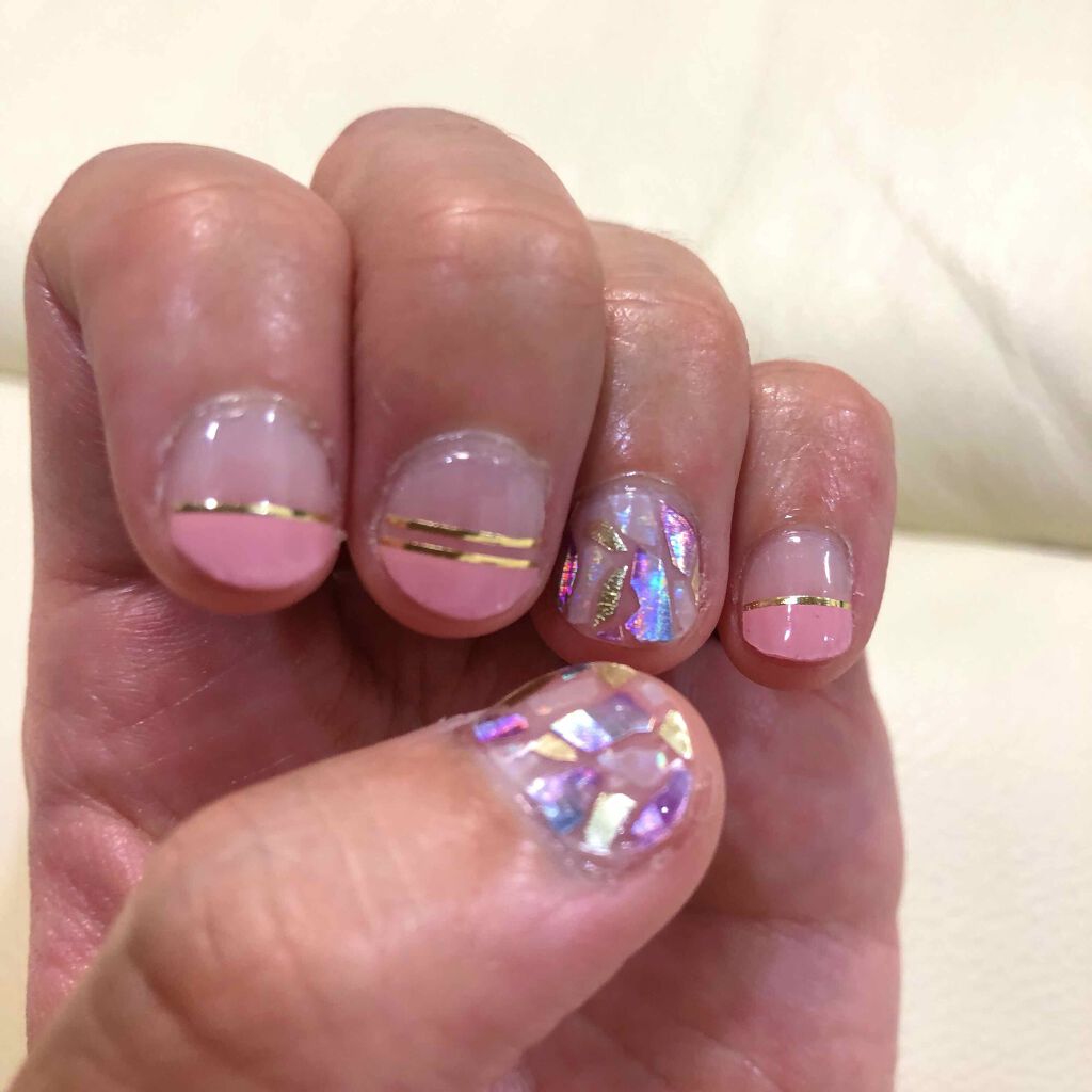 Yuri.make on LIPS 「シンプル&可愛い😍💕#フレンチネイル#gelatofactor..」(1枚目)