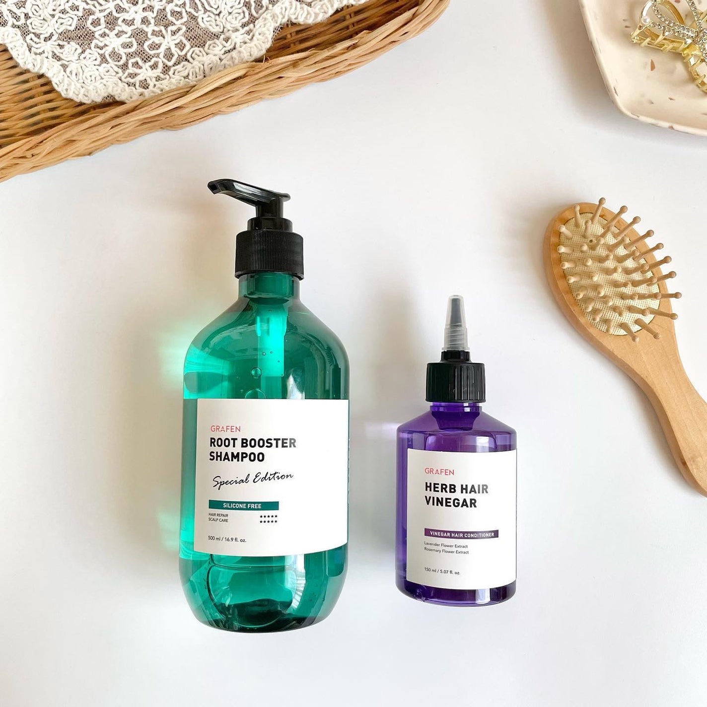 ROOT BOOSTER SHAMPOO /GRAFEN /市販シャンプーを使ったクチコミ(6枚目)