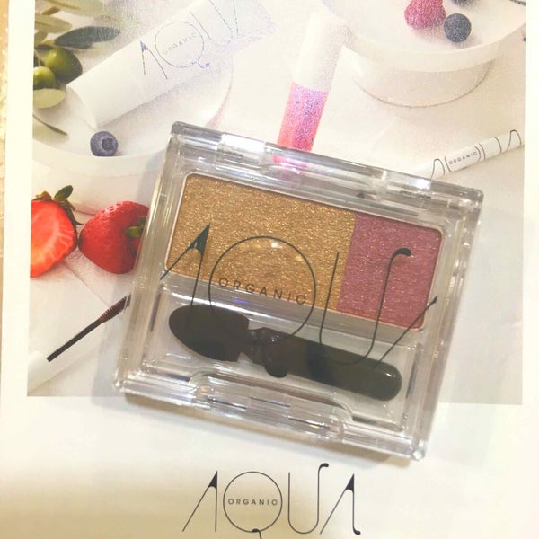 オーガニックデュオシャドー/アクア・アクア/アイシャドウパレット by カナス
