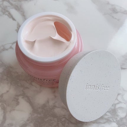 チェジュ チェリーブロッサム トーンアップクリーム/innisfree/化粧下地を使ったクチコミ(2枚目)