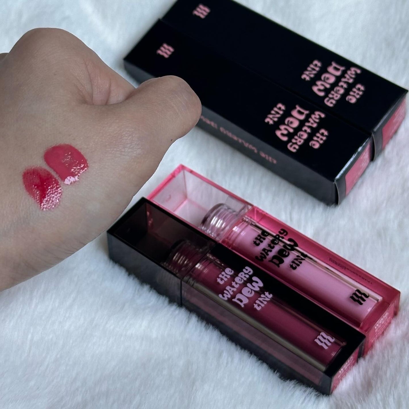 ザ ウォータリーデューティント/MERZY/リップティントを使ったクチコミ(4枚目)