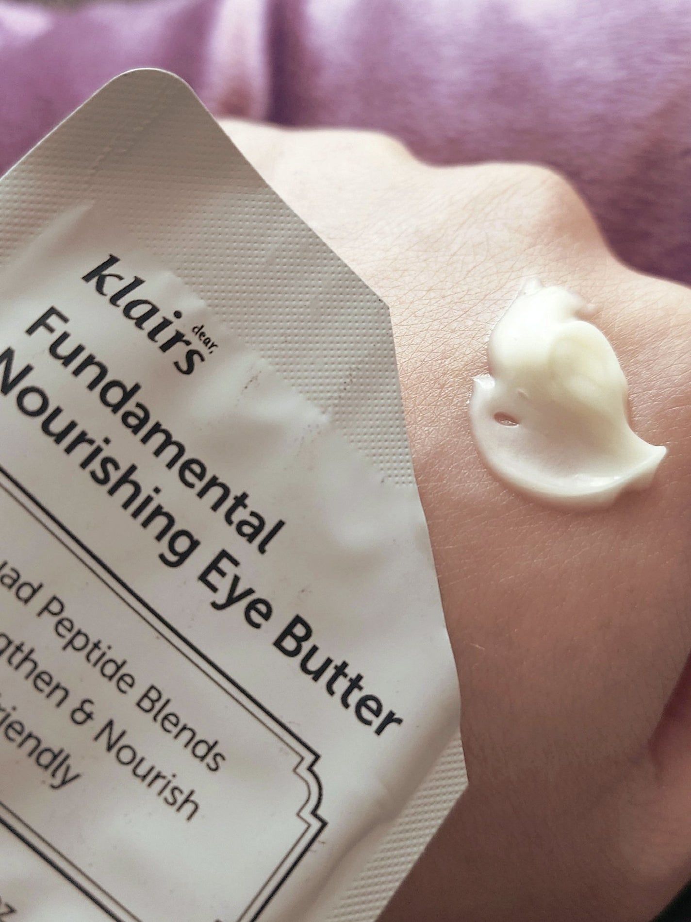 ファンダメンタルナリッシングアイバター(20g)/Klairs/アイケア・アイクリームを使ったクチコミ(4枚目)