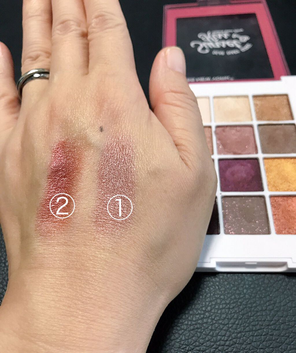 ディアダイアリー・サンセットキス/KISS NEW YORK/アイシャドウパレットを使ったクチコミ(3枚目)