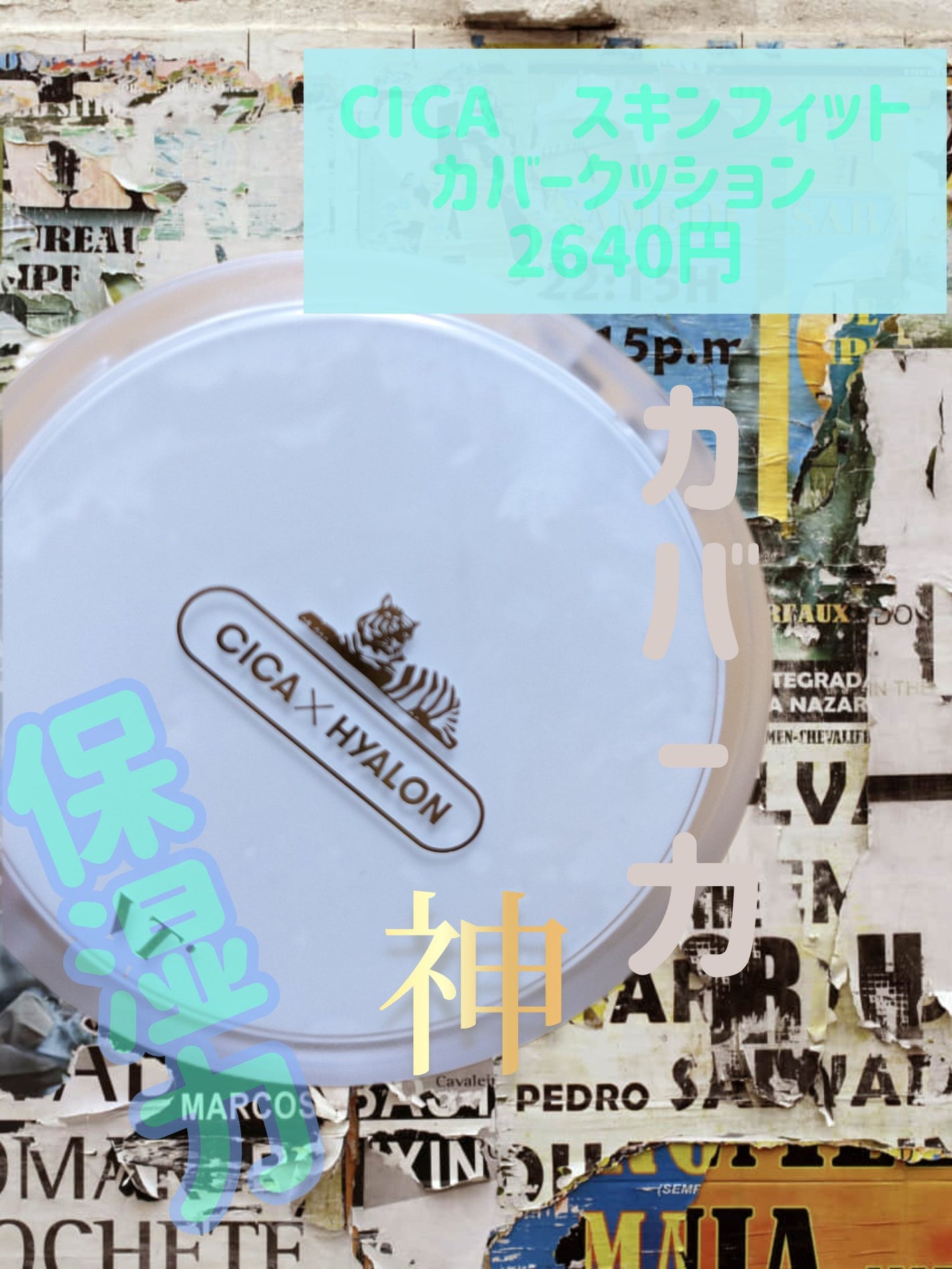 みんとチャン✨🌱 on LIPS 「🎀今回は🎀シカ スキンフィットカバークッションを試してみました..」(1枚目)