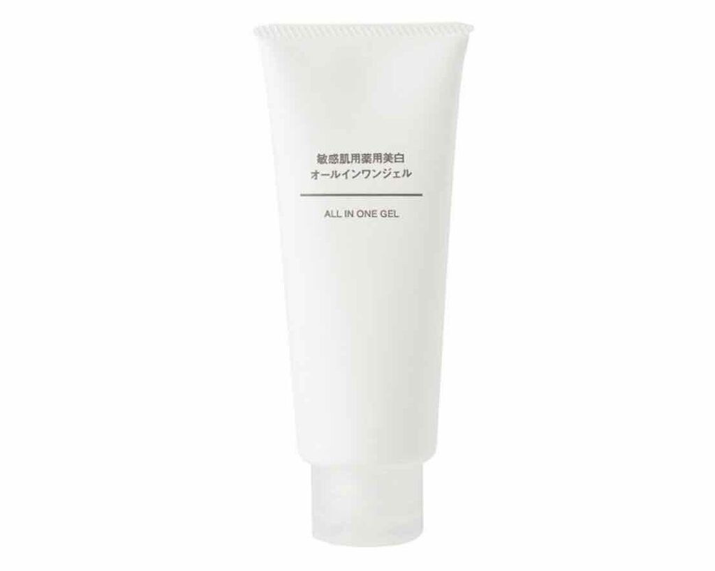 敏感肌用薬用美白オールインワンジェル/無印良品/オールインワン化粧品を使ったクチコミ(1枚目)