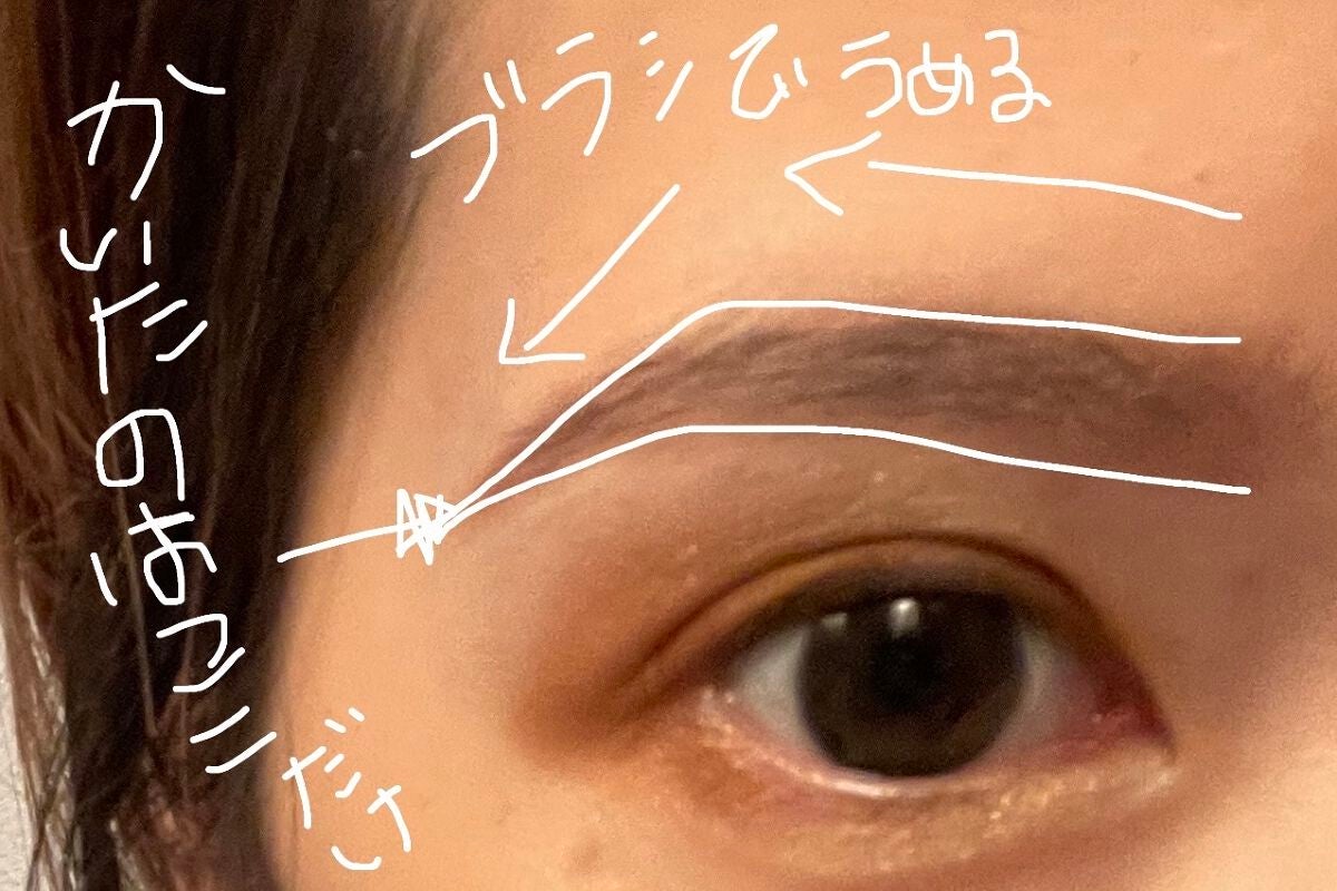 3Dアイブロウカラー/KATE/眉マスカラを使ったクチコミ(2枚目)