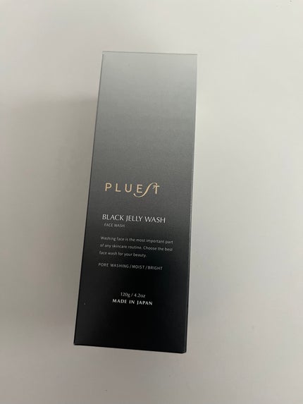 BLACK JELLY WASH(ブラックジェリーウォッシュ)/PLUEST/その他洗顔料を使ったクチコミ(1枚目)