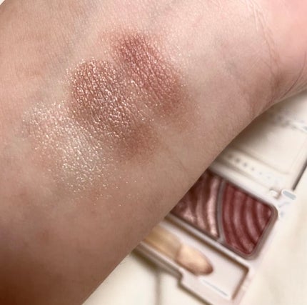 トーンアップアイシャドウ/CEZANNE/アイシャドウパレットを使ったクチコミ(2枚目)