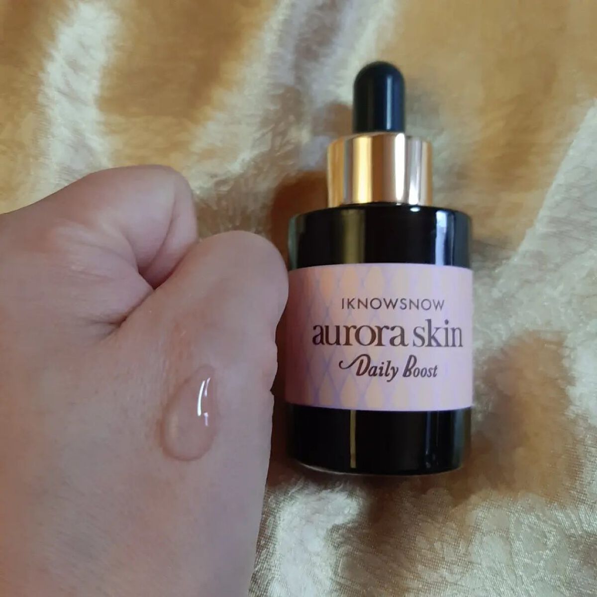 オーロラスキン デイリーブースト/IKNOWSNOW/美容液を使ったクチコミ（1枚目）