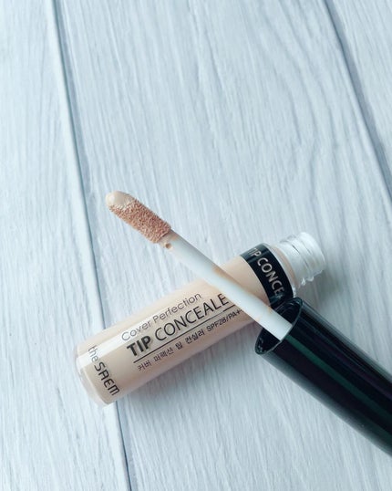 カバーパーフェクション チップコンシーラー/the SAEM/リキッドコンシーラーを使ったクチコミ(2枚目)