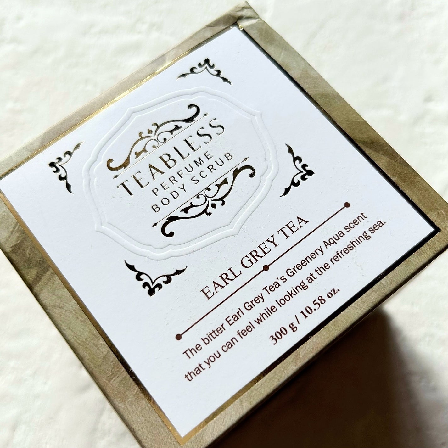 アールグレイティージャム ボディスクラブ/TEABLESS/ボディスクラブを使ったクチコミ(7枚目)