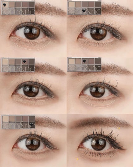 ベターザンパレット/rom&nd/アイシャドウパレットを使ったクチコミ(2枚目)