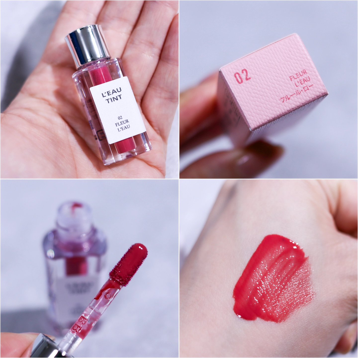 ローティント 02 フルール・ロー（ミニ）/BBIA/リップティントを使ったクチコミ（2枚目）