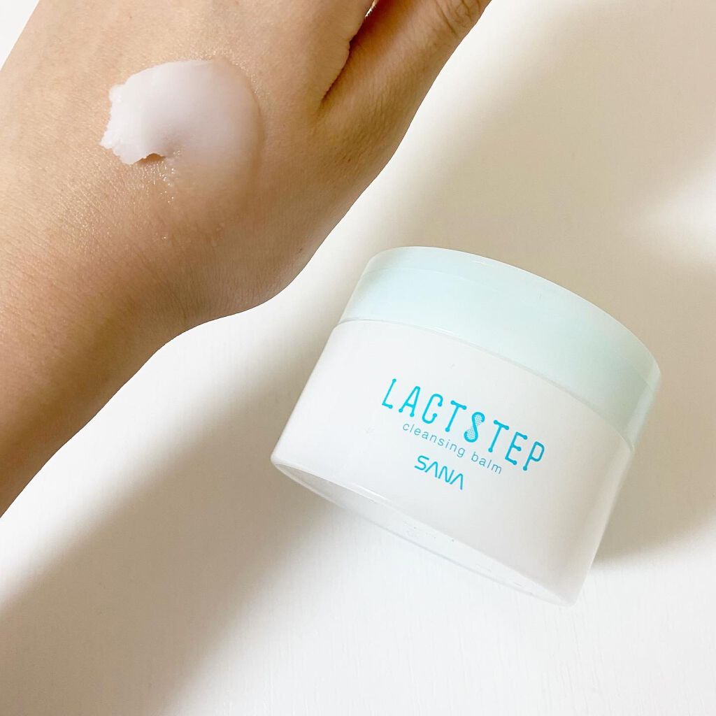 クレンジングバーム/サナ　ラクトステップ/クレンジングバームを使ったクチコミ（3枚目）