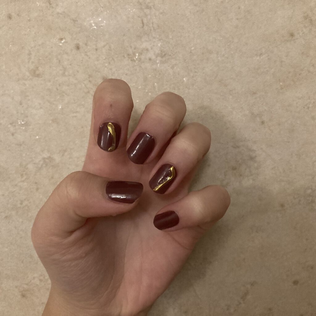 ジェルネイルシール/キャンドゥ/ネイルシールを使ったクチコミ（1枚目）