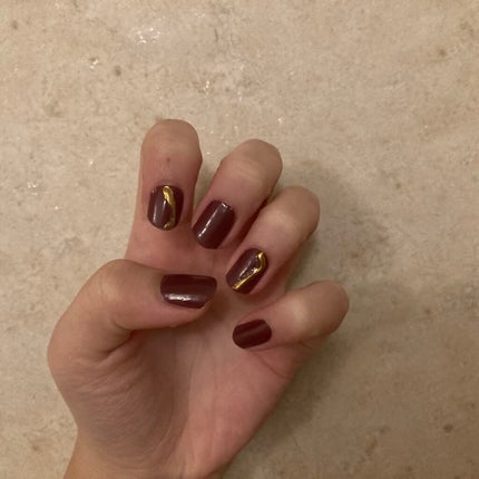 ジェルネイルシール/キャンドゥ/ネイルシールを使ったクチコミ(1枚目)