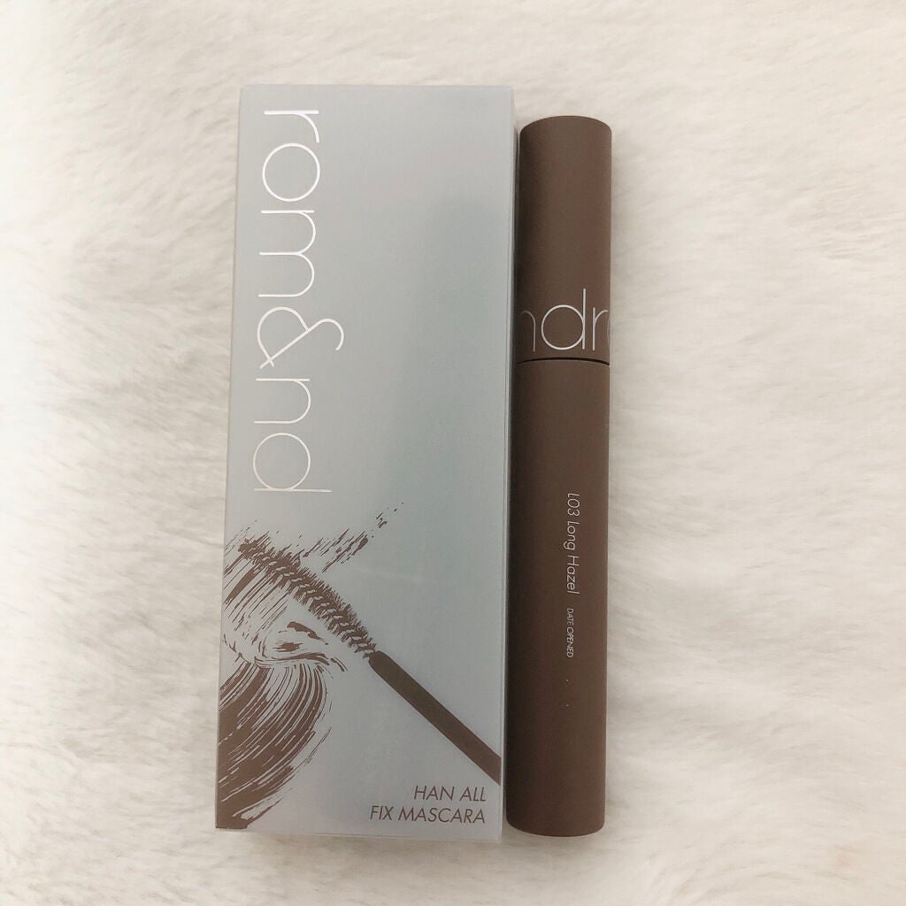 ハンオールフィックスマスカラ/rom&nd/マスカラを使ったクチコミ(4枚目)