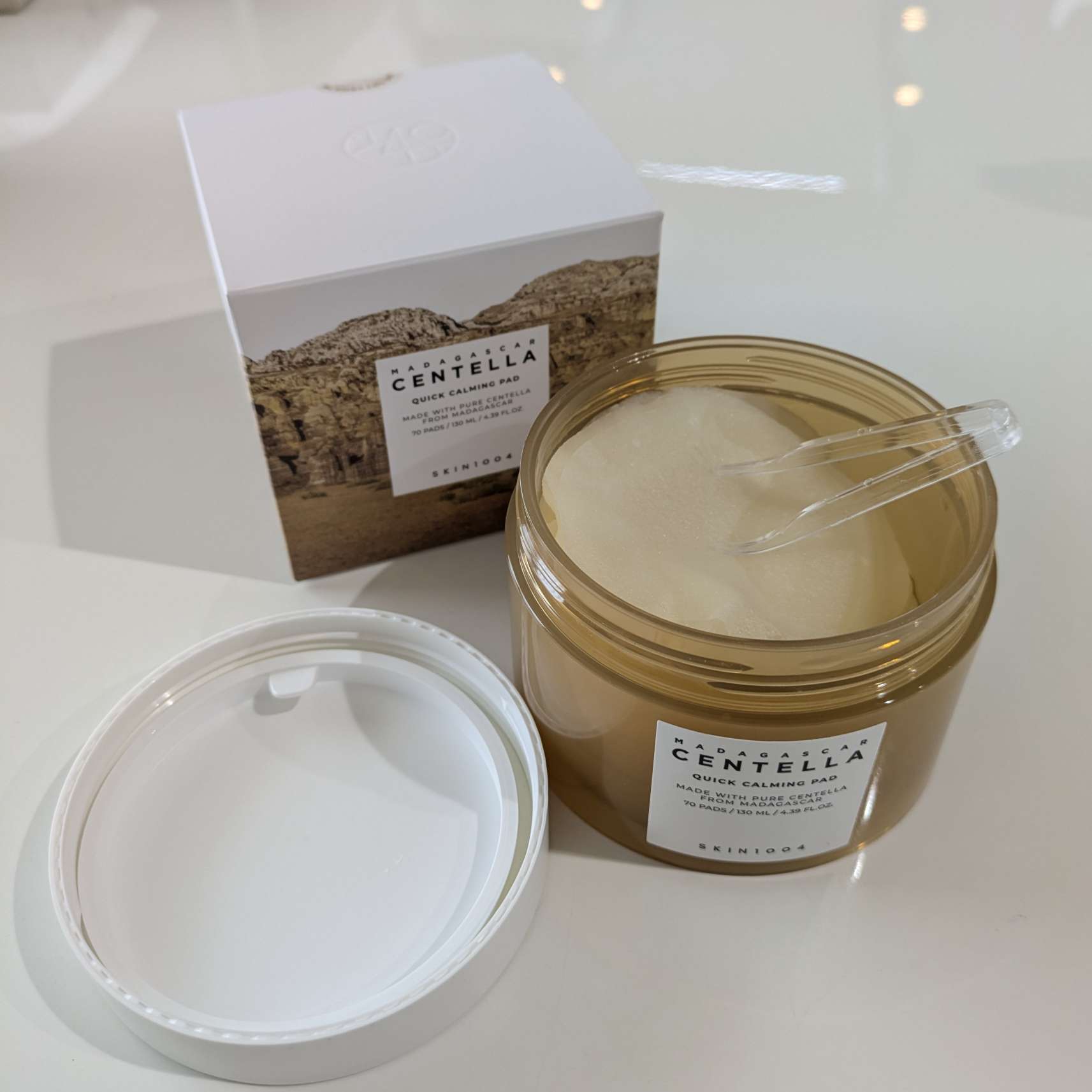 センテラ クイックカーミングパッド/SKIN1004/トナーパッドを使ったクチコミ（2枚目）