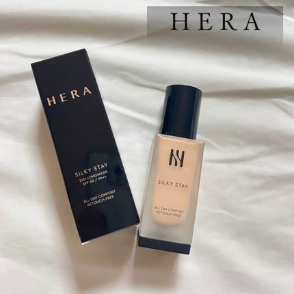 シルキーステイファンデーション/HERA/リキッドファンデーションを使ったクチコミ(1枚目)