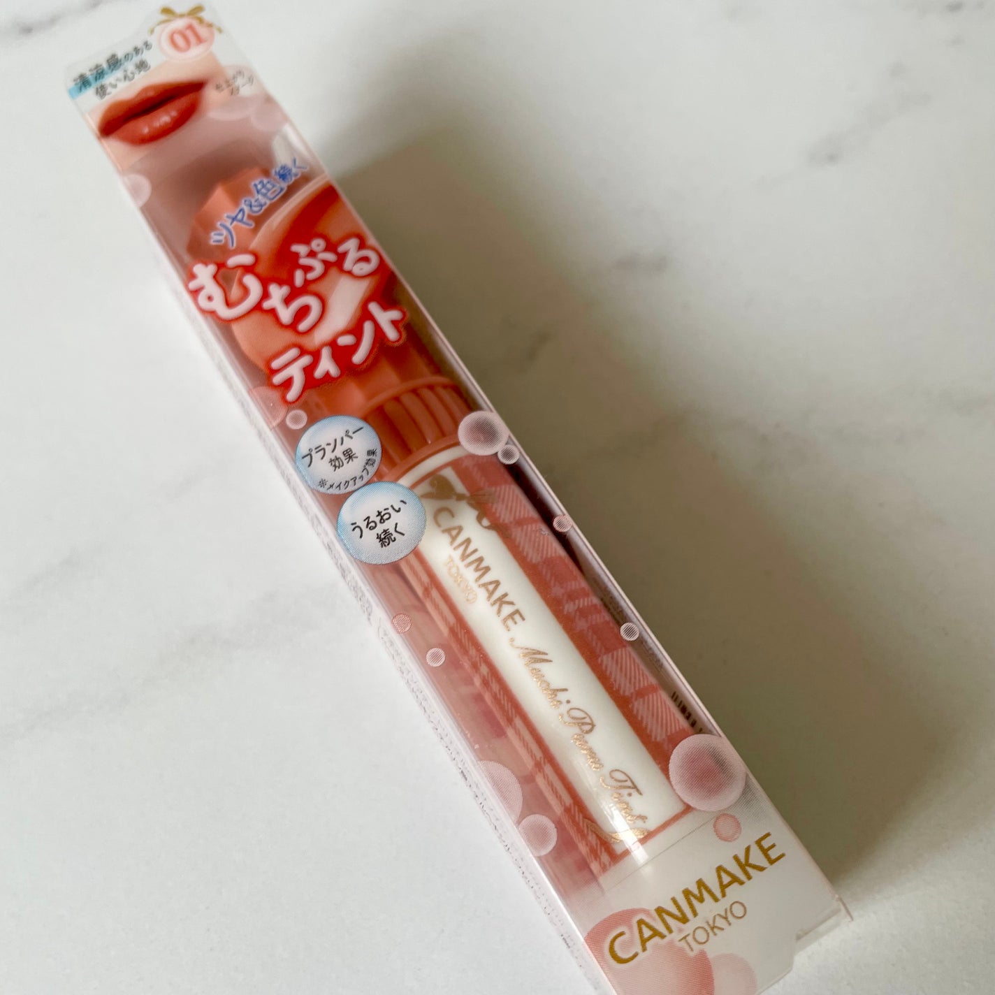 むちぷるティント/キャンメイク/リップティントを使ったクチコミ(2枚目)