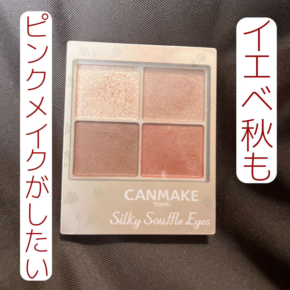 シルキースフレアイズ（マットタイプ）/キャンメイク/アイシャドウパレットを使ったクチコミ（1枚目）