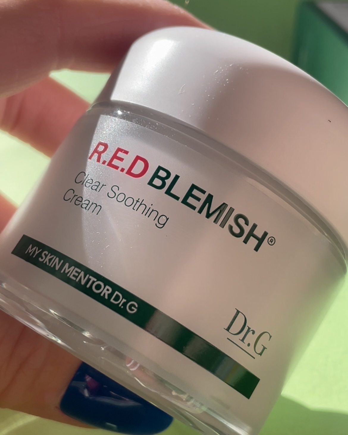 レッドブレミッシュ クリアスージングクリーム/Dr.G/フェイスクリームを使ったクチコミ（1枚目）