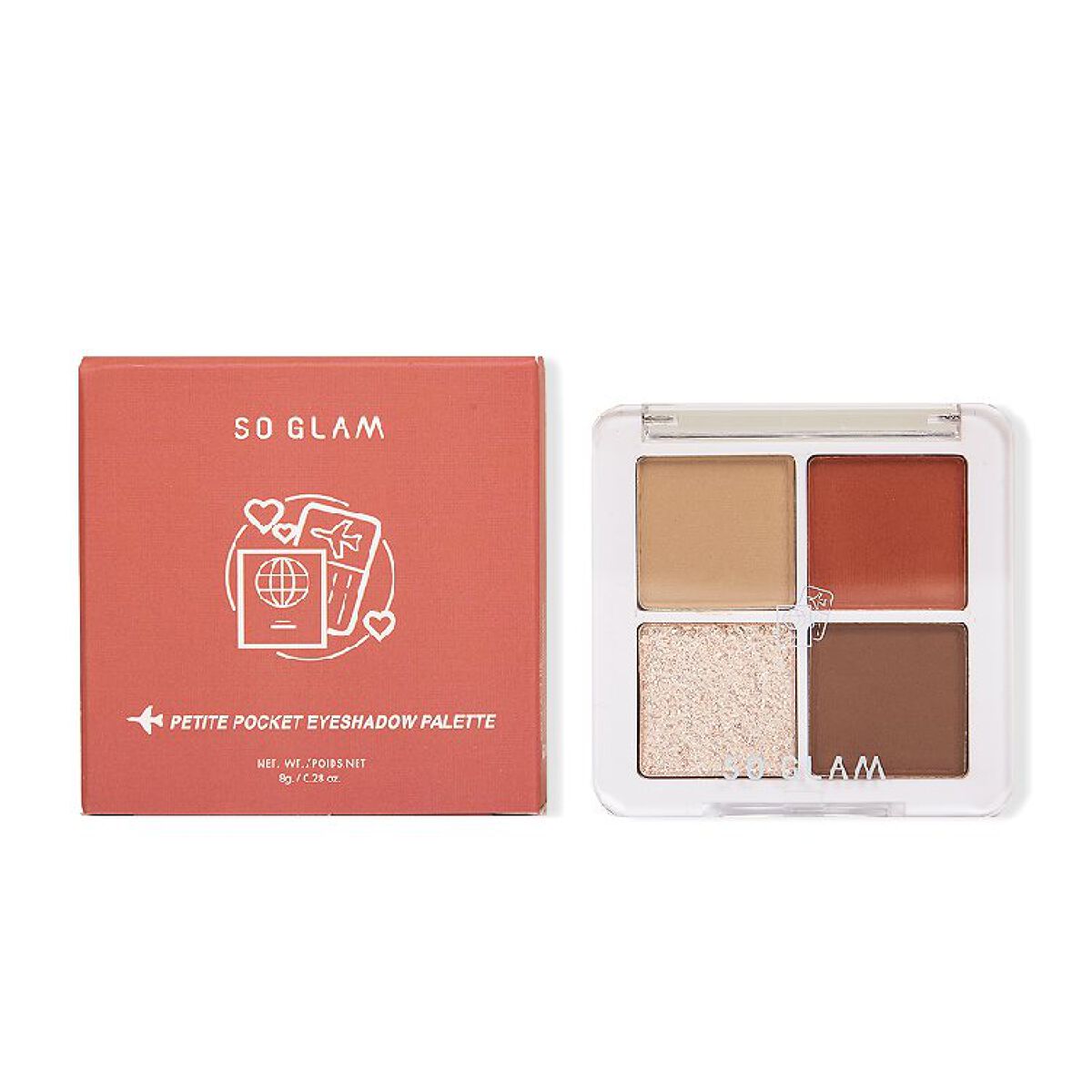 プチポケットアイシャドウパレット 04 Florence Duomo(フローレンスドゥオーモ)