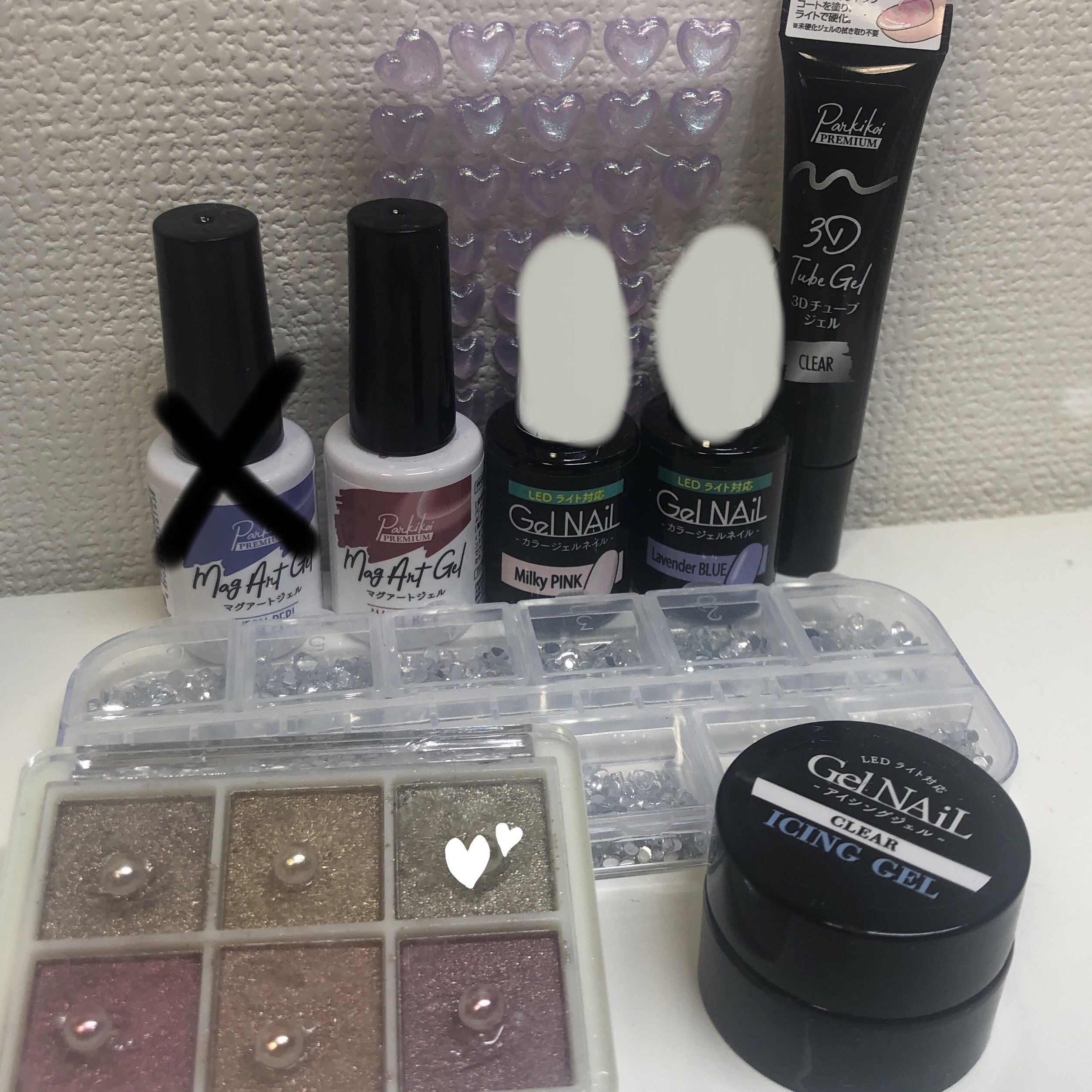 ジェルネイル（ライト対応）/セリア/ジェルネイルを使ったクチコミ（2枚目）