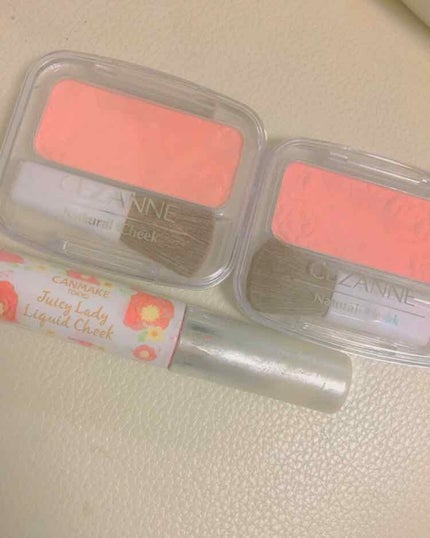 ナチュラル チークN/CEZANNE/パウダーチークを使ったクチコミ(1枚目)