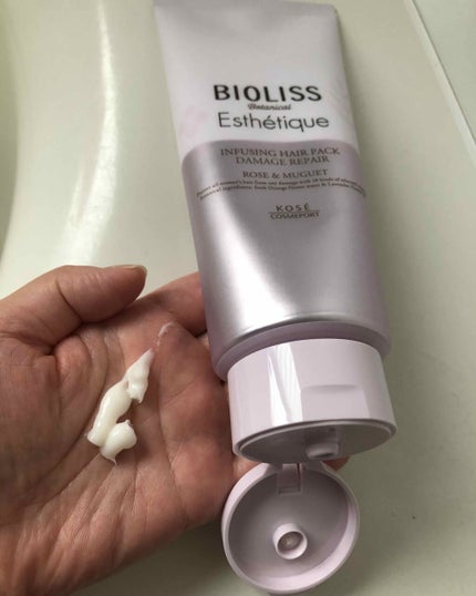 ボタニカル エステティーク インフュージング ヘアパック(モイスト)/SSビオリス/ヘアマスク・ヘアパックを使ったクチコミ(1枚目)
