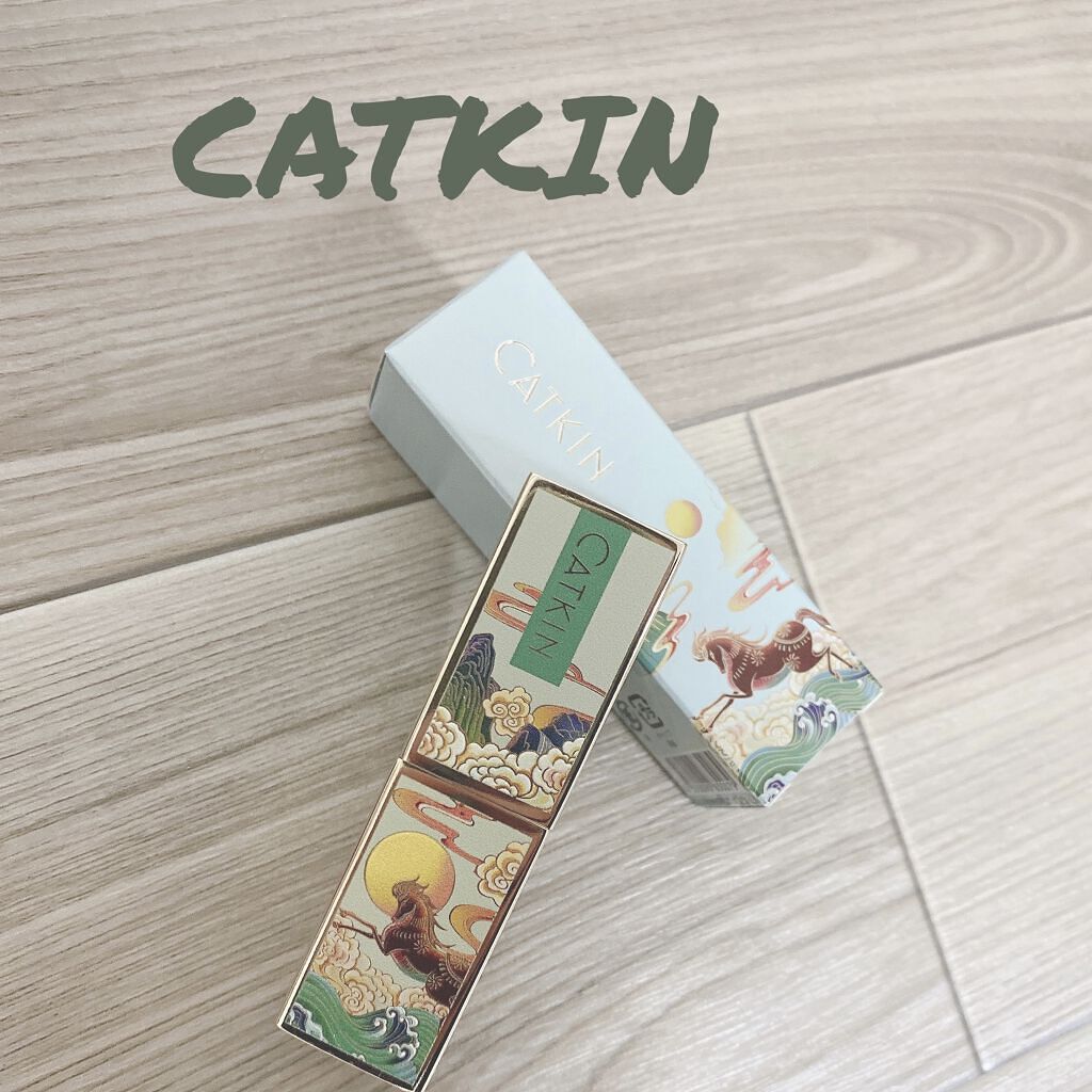 春江花月 保湿リップクリーム/CATKIN/リップケアを使ったクチコミ（1枚目）