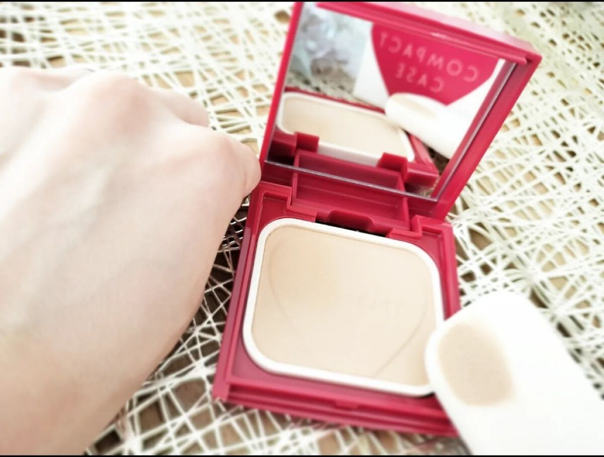 プロフィニッシュファンデーション/インテグレート/パウダーファンデーションを使ったクチコミ（3枚目）