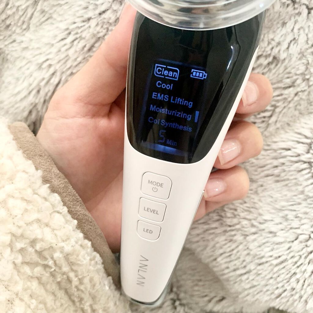 多機能温冷美顔器/ANLAN/美顔器・マッサージを使ったクチコミ（3枚目）