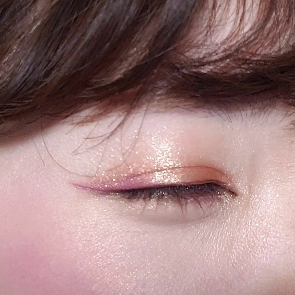 プレスド アイシャドー（レフィル） PR グリーンアンバー/shu uemura/単色アイシャドウを使ったクチコミ（2枚目）