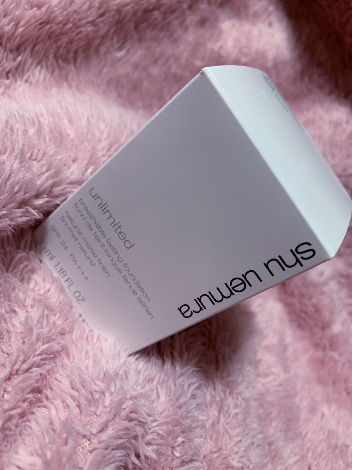 （旧）アンリミテッド ラスティング フルイド/shu uemura/リキッドファンデーションを使ったクチコミ（2枚目）