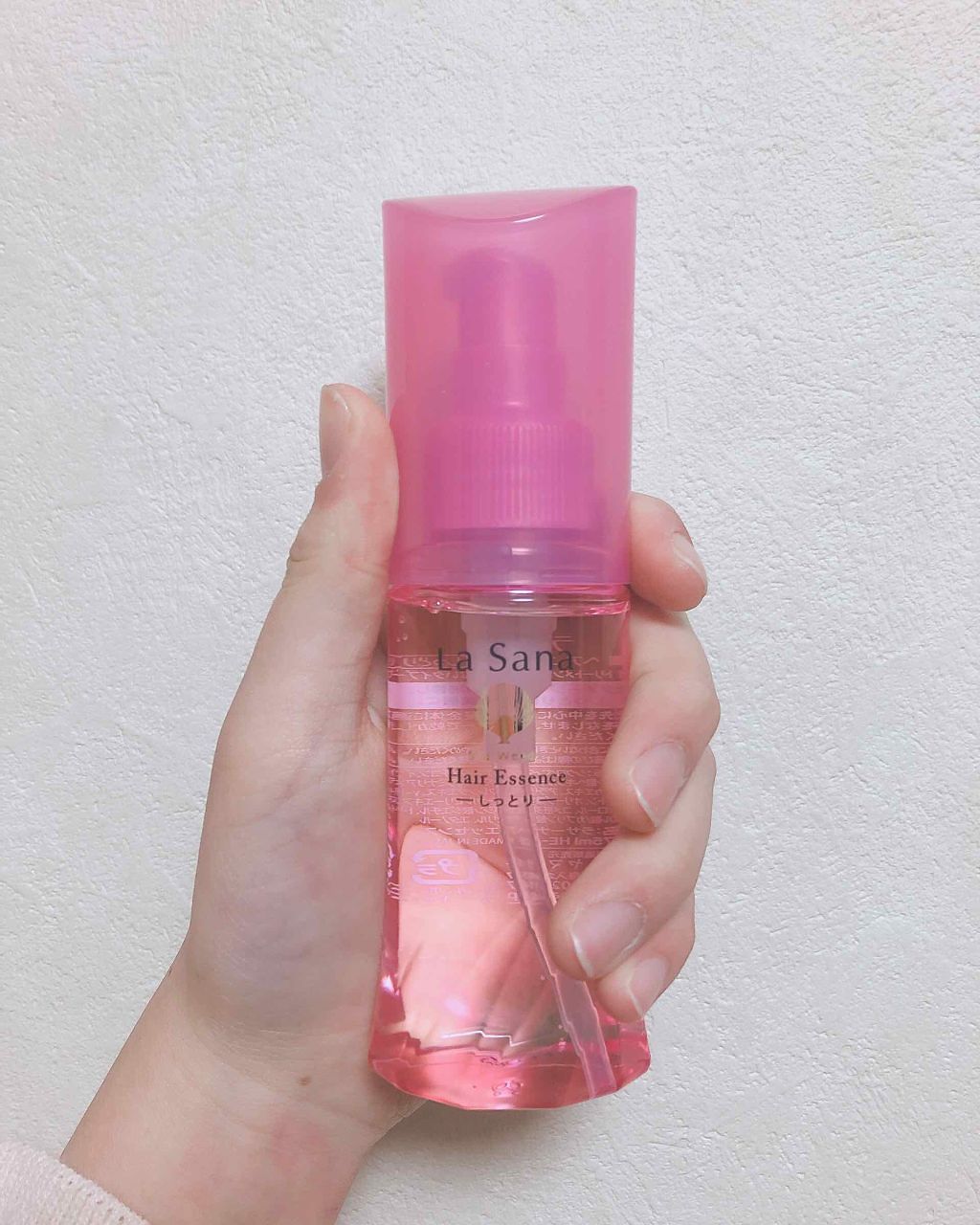 海藻 ヘア エッセンス しっとり/ラサーナ/ヘアオイルを使ったクチコミ（1枚目）