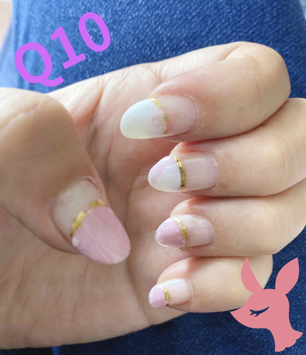 ジェルネイル（ライト対応）/セリア/ジェルネイルを使ったクチコミ（1枚目）