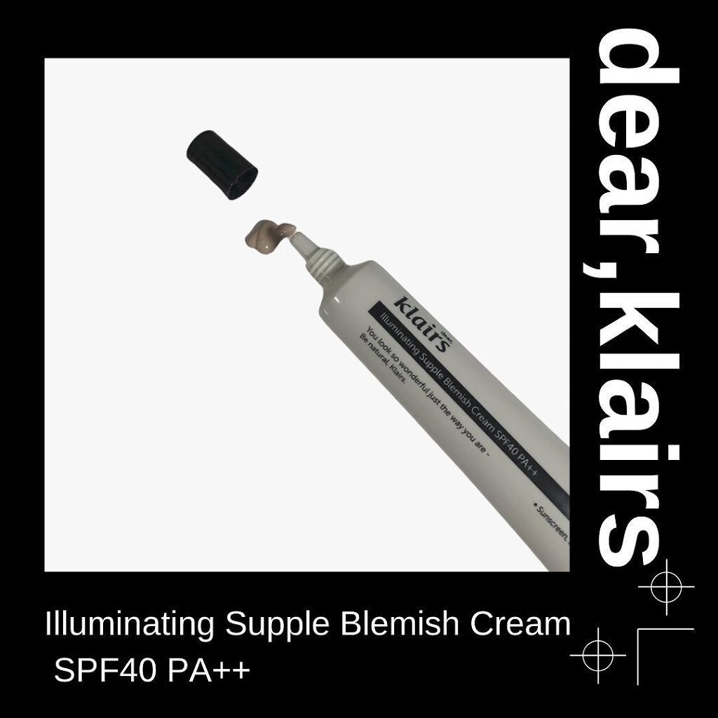 イルミネーティングサプルブレミッシュクリーム(40ml)/Klairs/化粧下地を使ったクチコミ（1枚目）