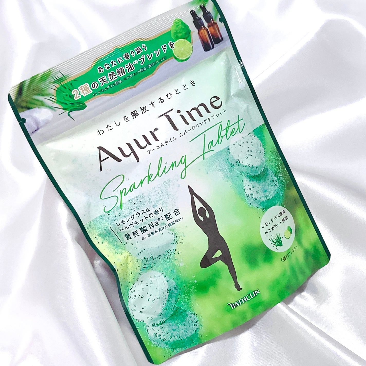 アーユルタイム スパークリングタブレット/アーユルタイム/炭酸系入浴剤を使ったクチコミ(1枚目)